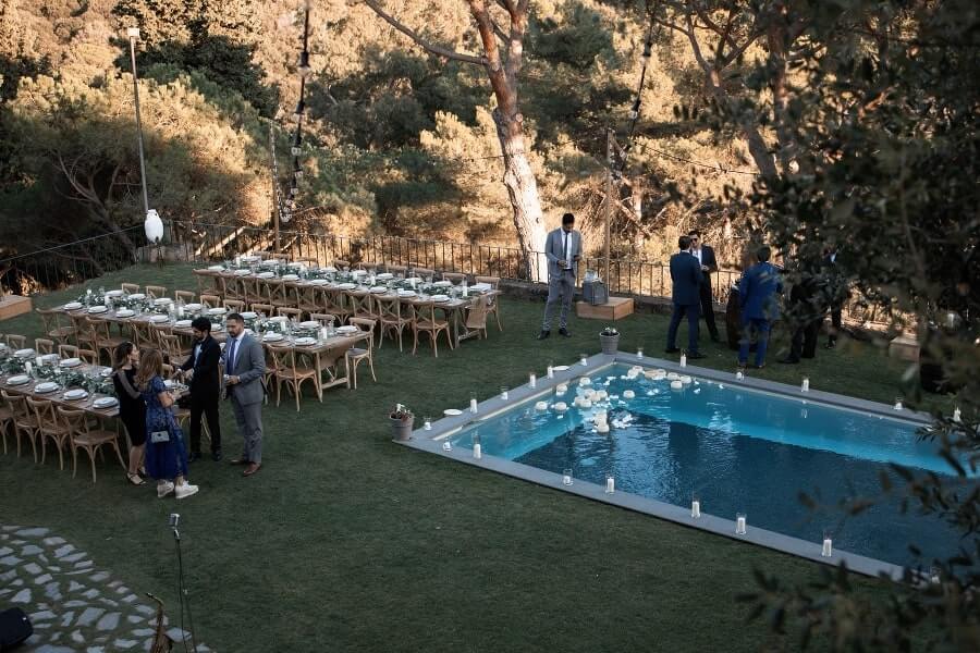Decoración de bodas Ibiza