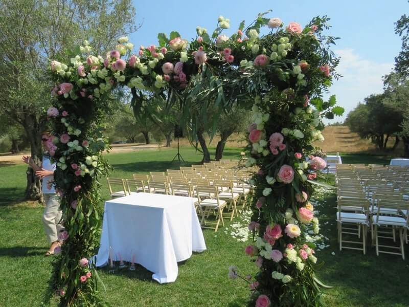 Wedding decor Castell Empordà