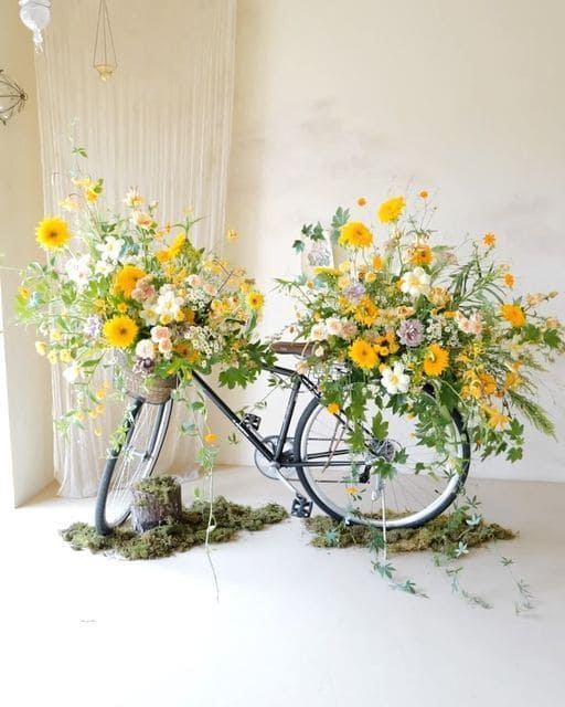 Decorar tiendas flores artificiales